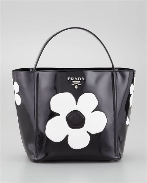 prada flower bag.